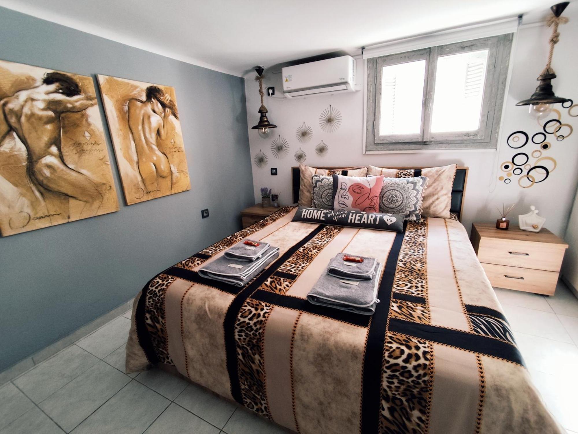 Anastasia'S Apartment With Yard Atene Esterno foto